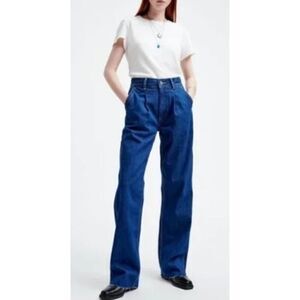 Re/Done Utility Loose Jeans in True Rinse NWT Sz. 27